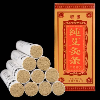 Didmeninė Superfine Penkerių Metų Senumo Moxa Roll 10vnt/box moxa stick tradicinė Kinų Medicina moxibustion terapija