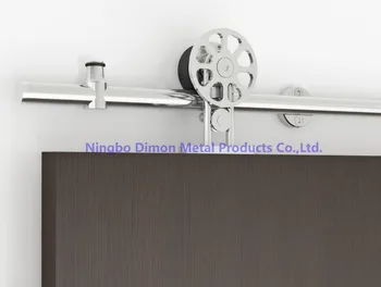 Dimon karšto parduoda aukštos kokybės SUS304 durų stumdomų durų apkaustai DM-SDS 7104 be stumdomomis geležinkelių