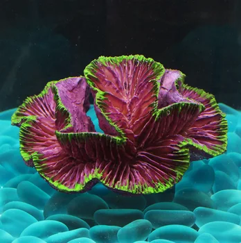 Dirbtinis Akvariumas Koralinis Rifas Apdailos Žuvų Bakas Koralų Augalų Ornamentais Shell Akmens Dekoras Acuarios Gėlių Rock Fone