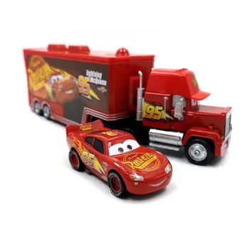 Disney Pixar Cars 3 Žaislas Žaibas Mcqueen Jackson Audra Mack Dėdė Sunkvežimių 1:55 Diecast Metal Automobilių Žaislai Vaikams Gimtadienio Dovana