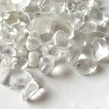 Drop Laivyba Natūralaus Akmens Aišku, Didelis Roko Kvarco White Crystal Mineralinių Pavyzdys Roko Chip Žvyro Grubus Žalias Akmuo Energijos Deco