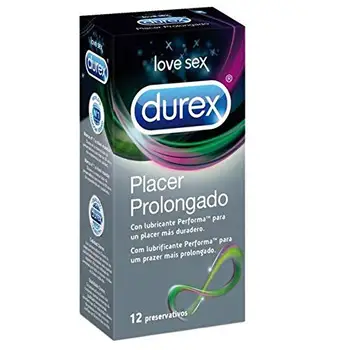Durex Performa (pratęstas malonumas)-prezervatyvai, skaidrios spalvos, dėžutėje 12 prezervatyvai