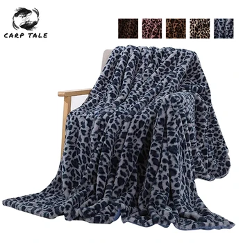 Elegantiškas Leopardo Dizaino Fuzzy Antklodė Lakštai Super Minkštu Triušio Kailio Kristalų Trumpas Pliušas Patalynė Sofa Padengti 130*160cm/160*200cm