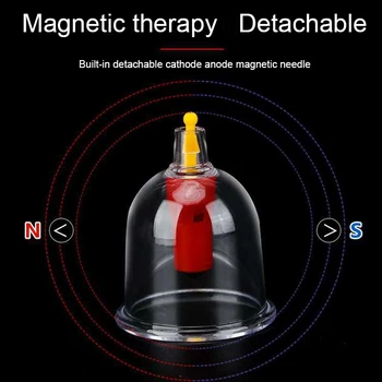 Elektrinis Vakuumo Magnetinė Medicininė Siurbimo 12 Puodeliai Kinų Masažas Celiulito Nustatyti Rinkinys Mašina Medicinos Dulkių Medicininė Terapija Twist