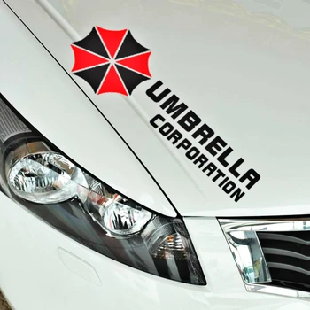 Etie 2 X Umbrella Korporacijos Atspindintis Automobilių Lipdukas & Lipdukas Juokingi Aksesuarai 