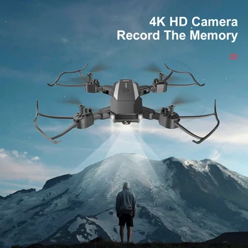 F84 RC Drone WiFi FPV Kamera 4K HD Aukščio Laikyti Sulankstomas Nepilotuojamų Sraigtasparnių Vienas Pagrindinių Grįžti RC Quadcopter Aukštos Kokybės Dron Dovanos