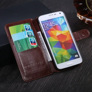 Flip Case For Samsung Galaxy S5 Mini G800 G800F G800H Telefono Maišelį Knygos Viršelio Piniginės Kieto Plastiko Telefono Odos dėklas Su Kortelės Turėtojo