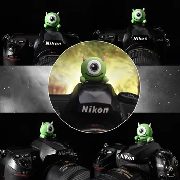 Fotoaparato tiesioginės kontaktinės jungties Animacinių filmų Apsauginį dangtelį one-eyed Velnias canon 5DIV EOSR nikon D850 D800 sony A7R4 A7R3 fuji xt3 xt30 xt20