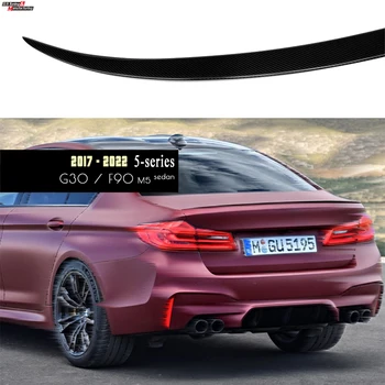 G30 Anglies Pluošto Įkrovos Spoileris BMW 5 Serijos G30 Galinis Spoileris Sparno 2017 - 2022