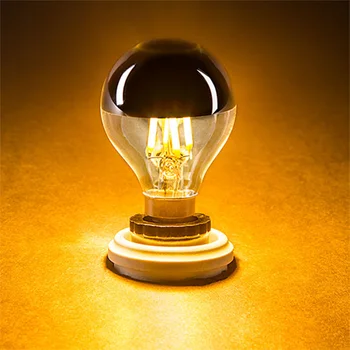 Ganriland Led Lemputė E12 E14 Pritemdomi G45 Aukso Apvarvėti Pasaulyje Lempa Edisonas, Kaitinamosios Lemputės Lemputės 110v, 220v, Dekoratyvinis Namų Šviesa