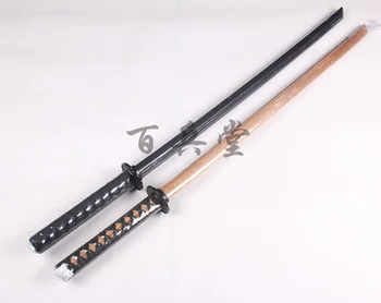 Geros kokybės Kendo Shinai Bokken Medinis Kardas ir Peilis tsuba, katana nihontou fechtavimo mokymo Cosplay COS mokymo kardai