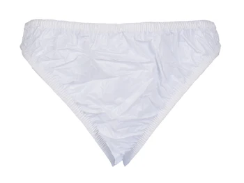 Haian Plastiko Bikini Kelnaitės PVC apatinis trikotažas Spalva Balta