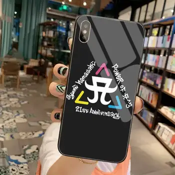 HUAGETOP Ayumi Hamasaki Telefono dėklas, Padengti Grūdinto Stiklo iPhone 11 Pro XR XS MAX 8 X 7 6S 6 Plus SE 2020 atveju