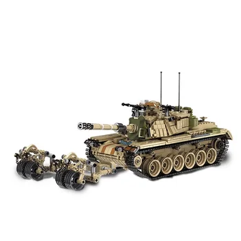 Izraelis MAGACH 60 Karinis Tankas, Plytos, Statyba Blokai, žaislų, Vaikiškų vežime Automobilio Modelį berniukas dovanų 1753Pcs