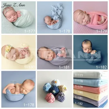 Jane Z Ann 2018 kūdikių fotografija rekvizitai pieno aksomo suvynioti kūdikių fotografijos studijoje kūdikių drabužiai nuotrauka antklodė