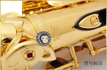 Japonija 82Z Alto Saksofonas aukso 82Z Alto Sax Juodojo aukso Profesinės geriausius rezultatus Kandiklį Priedai