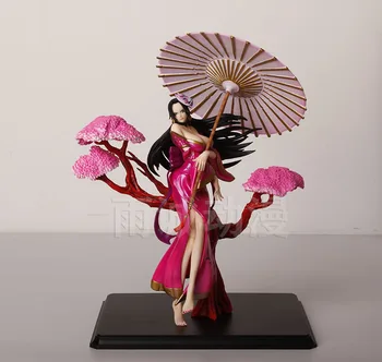 Japonų Anime One Piece Kabuki kimono Boa Hancock GK Mano Mergina PVC Veiksmų Skaičius, Žaislų Seksuali Mergina Statula Suaugusiųjų Kolekcijos Modelis Lėlės