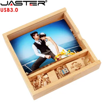 JASTER USB 3.0 medienos Nuotraukų Albumas+box usb 