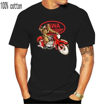 JAWA Motorrad T-Shirt kailio gerbėjai von klassischen Jawa-Motorrdern gamtos