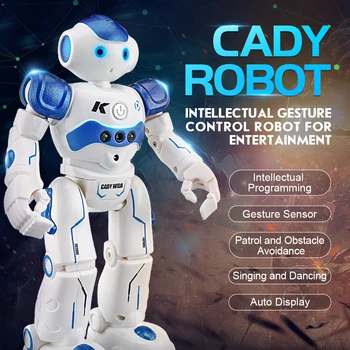 JJRC R2 RC Robotas IR Gestų Kontrolės CADY WIDA Protingas Kruizinių Oyuncak Robotai Šokių Robo Vaikams, Žaislai Vaikams, Dovana