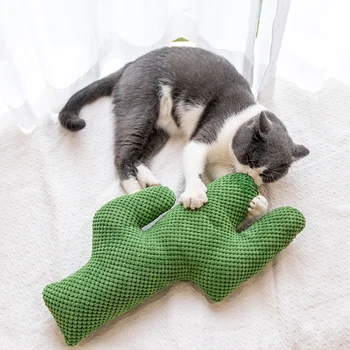 Kaktusas Katžolių, Kačių Žaislas Augintiniui Pliušinis Kramtyti Šuns Žaislai Dantų Šlifavimo Kramtomoji Patvarus Vilkikas Atnešti Bite Žaislai Mažas Vidutinis Didelis Katės Šunys