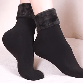 KANCOOLD Kojinės Vilnos, Kašmyro Moterų Tirštėti Šilumos Minkštas Atsitiktinis, Kietas Žiemos Kojinių juokinga laimingas mados naujų kojinės moterims 2020JAN19