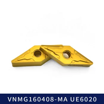 Karbidas Įterpti VNMG160404 VNMG160408 MA VP15TF UE6020 išorės metalo pjovimo įrankiai CNC staklių VNMG160404 pjovimo įrankiai