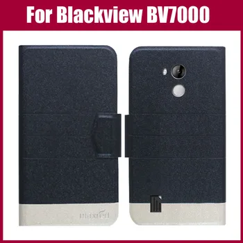 Karšto parduoti! Blackview BV7000 Atveju Mados Prabangių Ultra-plonas Odos Apsauginį Dangtelį, Apversti Stovėti Telefono dėklas