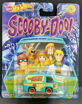 KARŠTO RATŲ Automobilių 1/64 Paslaptis Mašina Scooby-doo filmų automobilius Collector Edition Metalo Diecast Modelio Automobilių Vaikams, Žaislai