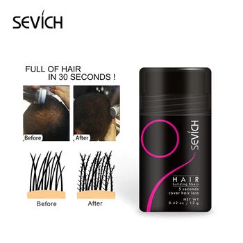 Keratinas Plaukų Pastato Skaidulų 12g Rinkinys su Sevich Purškimo Aplikatorių Specialios plaukų Augimą išplėtimo antgalis plaukų skaidulų milteliai