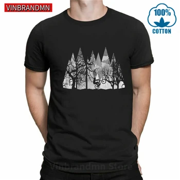 Kietas Miško Stiliaus Nuotykių MTB Dviratį marškinėliai vyrams Kalnų Dviratininkas Juoda Medžių 3D T-shirt 2020 Naujausias Mados BMX Dviračių Viršūnes Tees