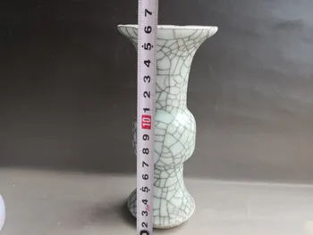 Kinijos seno porceliano krekingo įstiklintas porceliano vaza