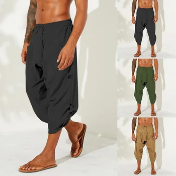 Klubo Cross-kelnės 2020 Naujas Vyrai Laisvi Baggy Kelnės Mados Streetwear Atsitiktinis Raišteliu Kišenėje Sporto Kelnės Vyrams Vasaros Drabužių
