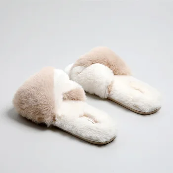 Kokybės Japonų namuose, batai moterims, šlepetės minkštas pliušinis šiltas Peep toe sezonus šlepetės guminės Miegamasis neslidus moterų batai