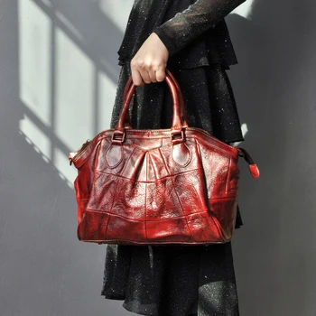 Kokybės Oda Moterų Atsitiktinis Desinger rankinėje messenger Petį krepšys Moterims moterų Mados olis elegantiškas Nešti maišą 804217-b