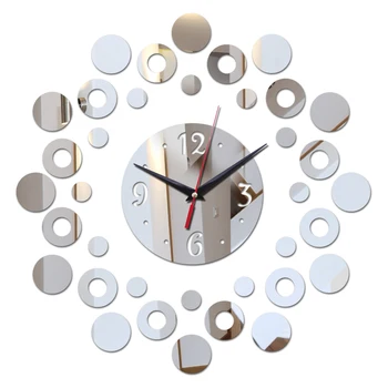 Kūrybos Modernus naujas 3d akrilo laikrodžiai, namų dekoro šiuolaikinio gyvenimo kambario sienos laikrodis lipdukas vis dar gyvenime dizainas