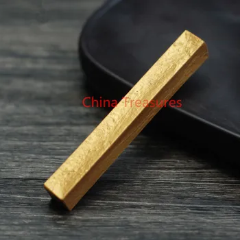 Labai Mažas,10g Kinijos Aukso Rašalo Lazdelės Kaligrafijos Rašymo Sutra Rašyti Teptuku Dažai Stick Hui Mo Rašalo