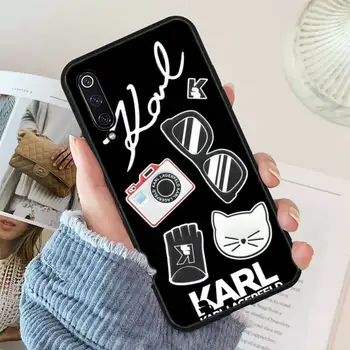 Lagerfeld Prekės dizaineris KARLs Telefoną Atveju Huawei 30 20 mate 20 Pro lite