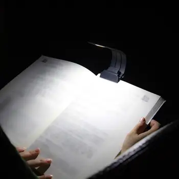 Lanksti Įrašą Lempos Knygų LED Knygos Šviesa Naktį Šviesos Lempa, Stalas Skaityti Knygą Lempa Ryškiai Balta Knygos Šviesa Pakurti eBook Skaitytojai