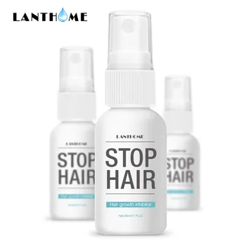 Lanthome purškimo Nuolatinis Neskausmingas Plaukų Šalinimas Kremas Sklandžiai Odos, Kūno Sustabdyti Plaukų Augimo Inhibitorius Gaktos Plaukai