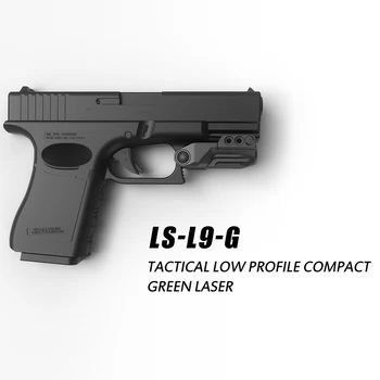 Laserspeed Lašas Laivybos Subcompact Žalias Taškas Lazerio Akyse Pistoletas, Glock Springfield Pistoletas Lazerinis Taikiklis