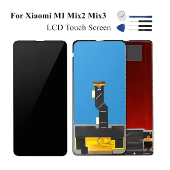 LCD Xiaomi Mi Sumaišykite 2 Mix2 LCD Ekranas Jutiklinis Ekranas skaitmeninis keitiklis Asamblėjos LCD atsarginės Dalys Xiaomi Mi Mix3 Ekranas