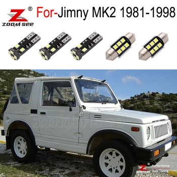 LED plokštė Atvirkštinio uodega lemputė + LED interjero šviesos Kupolas Už Suzuki už Jimny MK2 SJ30 SJ40 JA11 JB31 JA12 JA22 JB32 1981 m. iki 1998 m.