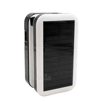 Led Stalo Lempa DP Saulės baterijos įkrovimo sulankstoma ir Reguliuojamas Stalas Lempos Su 24 LED Skaitymo Charge AC220V