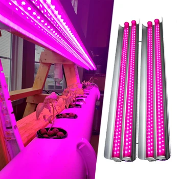 LED viduje Auga Šviesos Juostos 100W Lempos Augalais ir viso Spektro Fito Lempos Fitolampy Žibintai Gėlių, Žolių Augimo Augti Palapinė LED