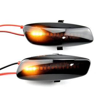 LED Šoninis Gabaritinis Žibintas Indikatorių už Peugeot 207 308 3008 5008 RCZ Eilės Posūkio Signalo Lemputė
