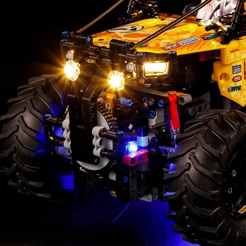 Led Šviesa Nustatyti apšvietimo technologija serijos suderinamas su LEGO 42093 nuotolinio keturių ratinių išjungti kelių transporto priemonių LED šviesos grupės