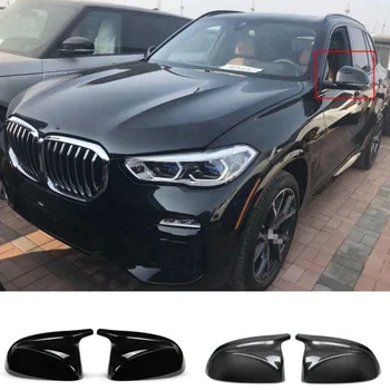 M look Anglies Pluošto Veidrodis Padengti BMW X5 G01 X4 G02 X3 G05 Šoninės Durys galinio vaizdo Padengti Kepurės 2018 2019 2020+