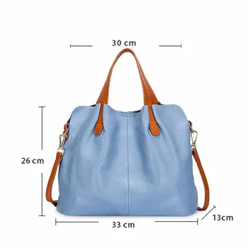 Mados natūralios Odos Moterys maišelį moterų rankinės Peties motinos krepšys prabangos Dizaineris crossbody krepšiai moterų Entire