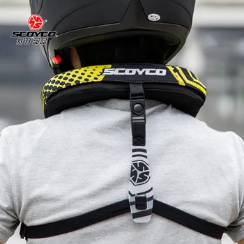 Mados SCOYCO Motokroso Motociklas Raštas Kaklo motociklą Riteris Įrengtas Kaklo apsaugas Vyras Moteris padarė Nardymo medžiaga PVC